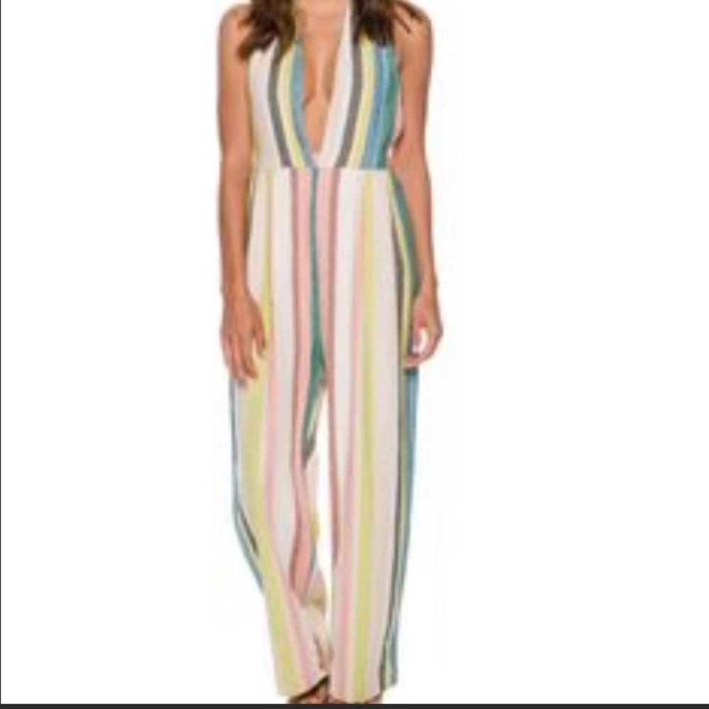 Free People 2  Striped Jumpsuit My Kind of Woman